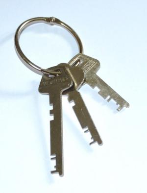 LF 3 piece master key set