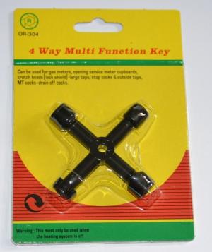 4-way multi-function key