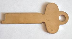 Lowe and Fletcher ZA blank key