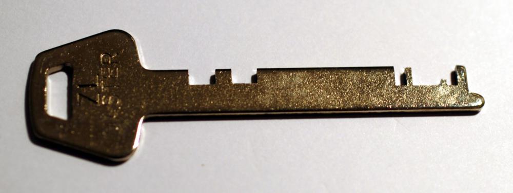 Lowe and Fletcher ZL master key