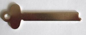 Lowe and Fletcher ZL blank key